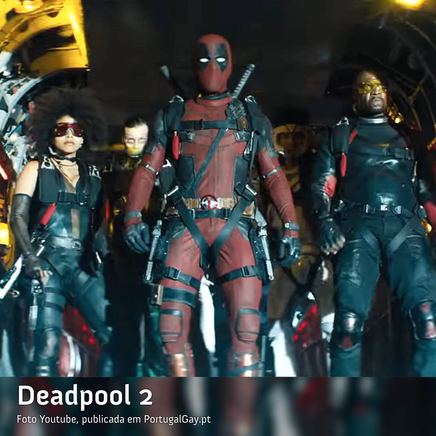 CINEMA: Deadpool 2 terá um super-herói bissexual e poliamoroso