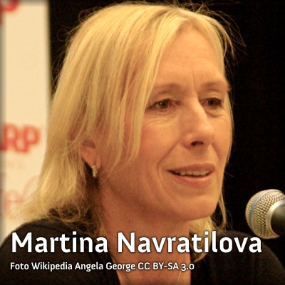 EUA: Tenista Martina Navratilova pede a namorada em casamento no U.S. Open