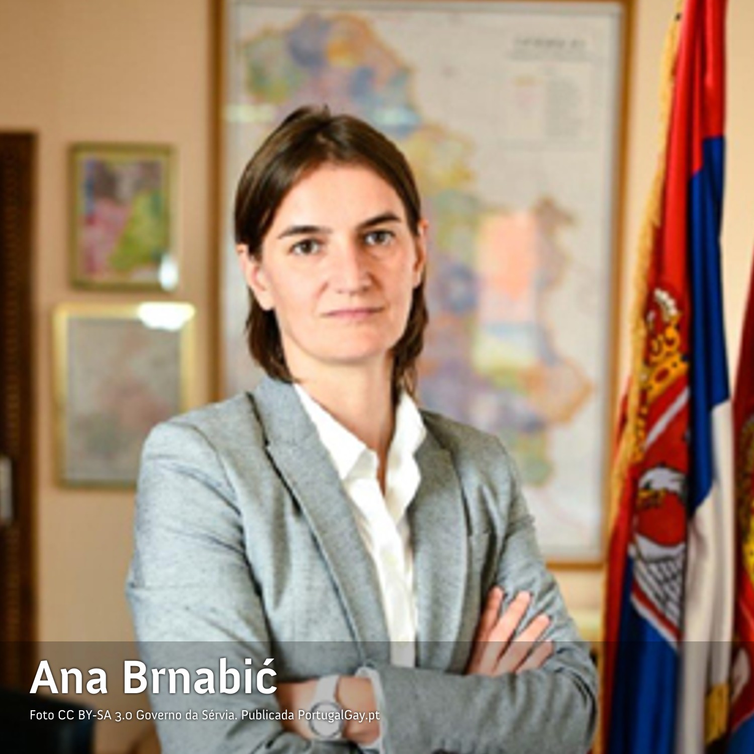 SÉRVIA: Ana Brnabić nomeada primeira-ministra - é a primeira mulher, e a primeira abertamente não heterossexual