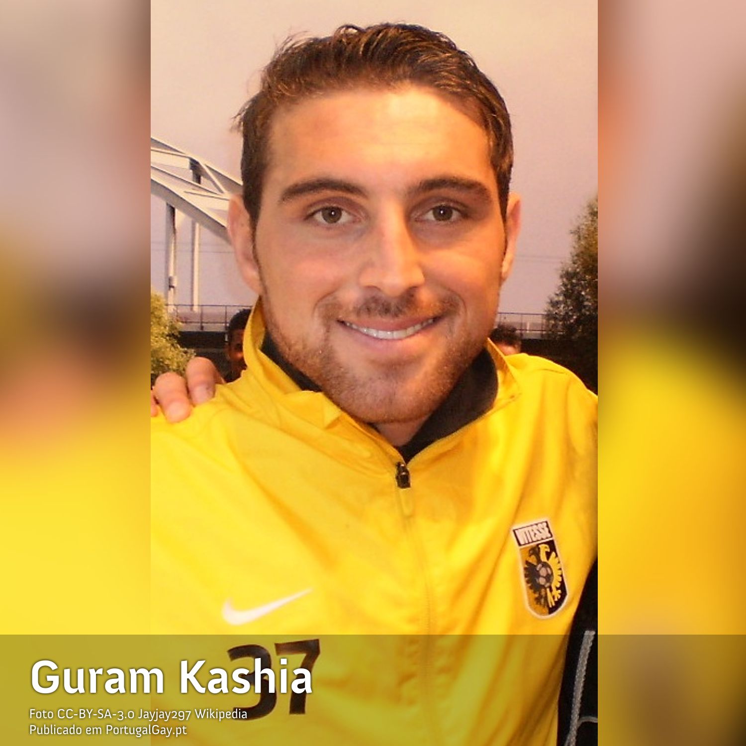 DESPORTO: Capitão da Geórgia, Guram Kashia, recebe o prêmio #EqualGame da UEFA