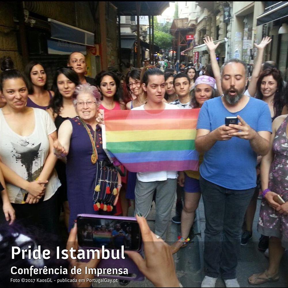 TURQUIA: Polícia acaba com protesto do orgulho LGBT em Istambul