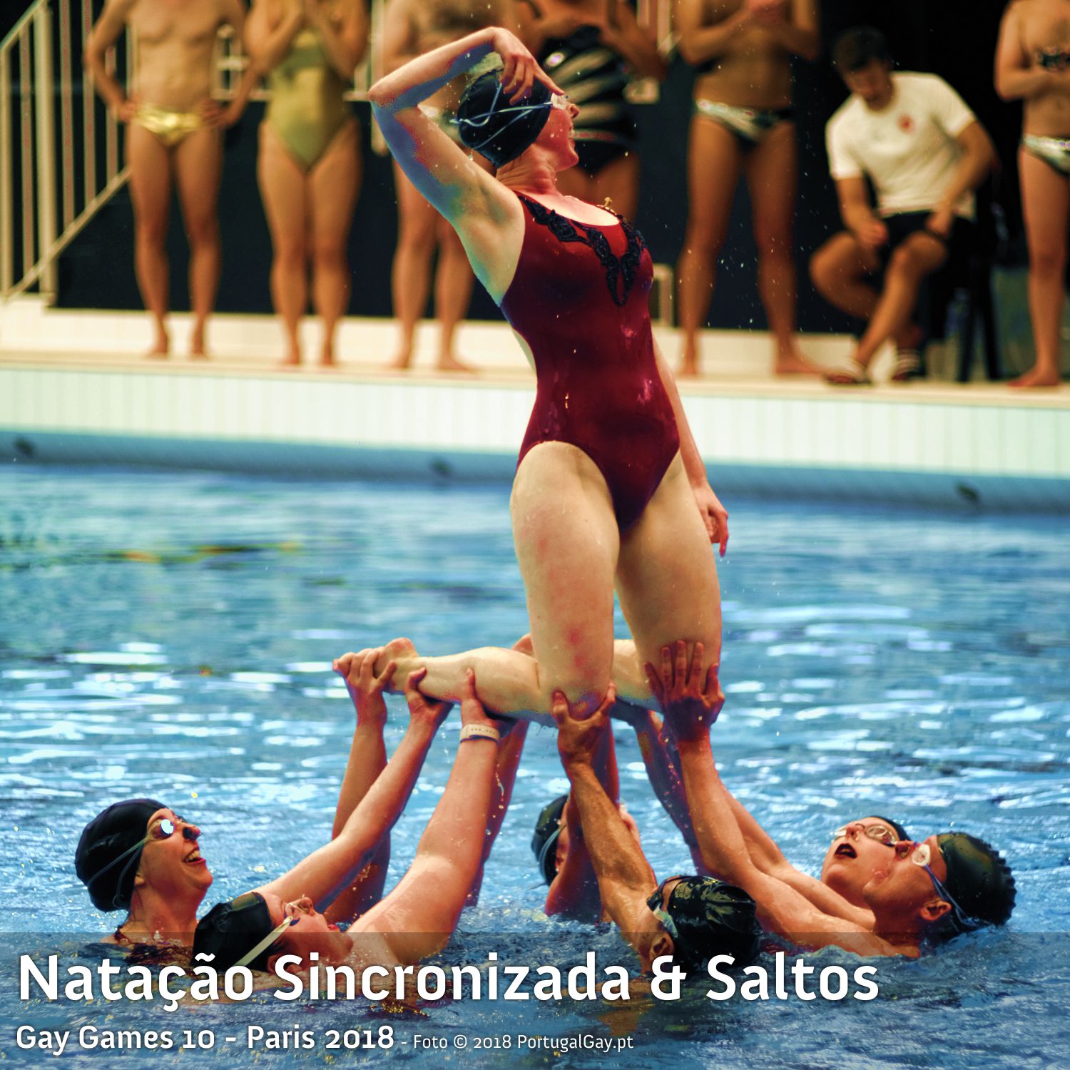 DESPORTO: Natação Sincronizada e Saltos para Água nos Gay Games 10