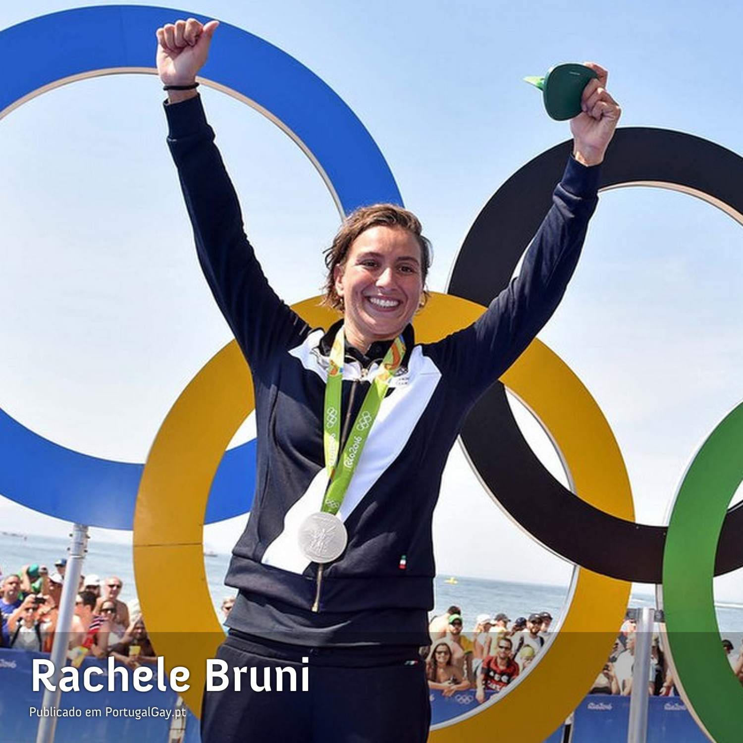 ITÁLIA: Nadadora dedica medalha de prata nas Olimpíadas do Rio à sua namorada.