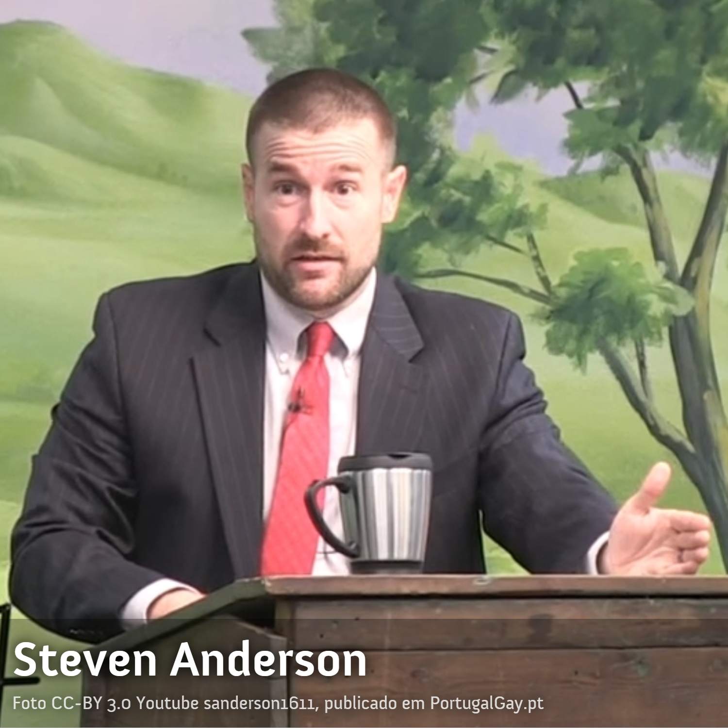 RELIGI�O: Pastor norte-americano homof�bico/transf�bico proibido de entrar na Europa